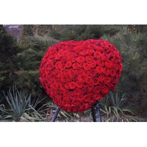 Walentynki - Czerwone serce XXL