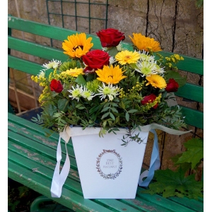Flower Box. Czerwone Korale Starachowice